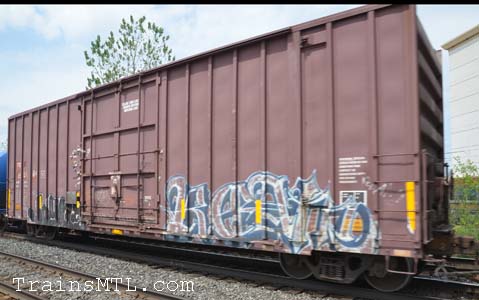 Car/wagon TR150184 left side / coté gauche